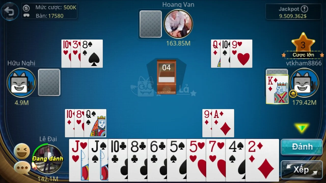Cách chơi game bài Tú Lơ Khơ